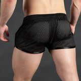 Men's Quick-Dry Grid Workout Shorts image 1