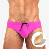 Low-Rise Solid Swim Briefs image 17