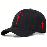 Faith Embroidery Snapback Hat image 7