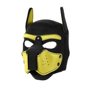 Latex Rubber Dog Mask with Collar image 33