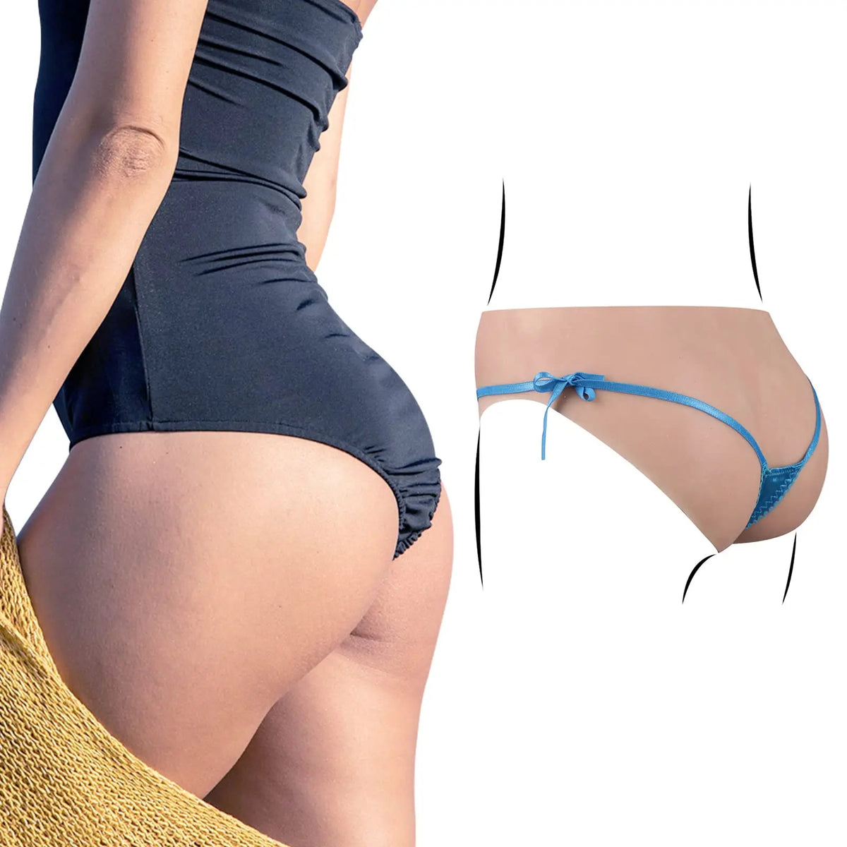 High-Fidelity Silicone Feminizing Panties image 0