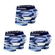 Camouflage Mesh Boxer Shorts with Cushion image 28