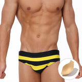 Open-Back Zipper Swim Briefs image 9