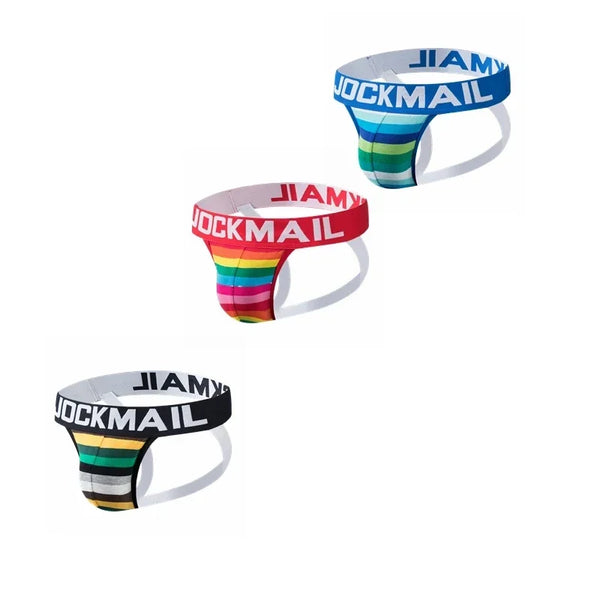 Rainbow Jockstrap Set