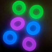 Luminous Delay Control Cock Rings Set image 2