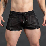 Men's Quick-Dry Grid Workout Shorts image 0