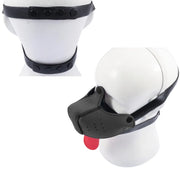 Unisex Half Face Puppy Fetish Mask image 3