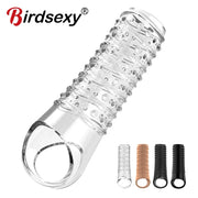Silicone Stretcher Extender Sleeve Condom image 0