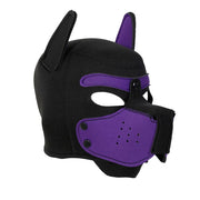 Latex Rubber Dog Mask with Collar image 41