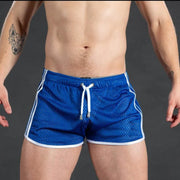 Quick-Dry Grid Workout Shorts image 9