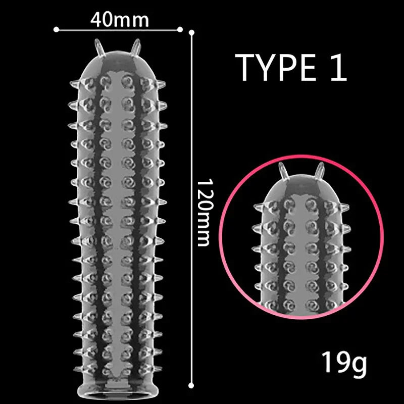 Penis Extender Condom for Performance image 27