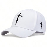 Faith Embroidery Snapback Hat image 8