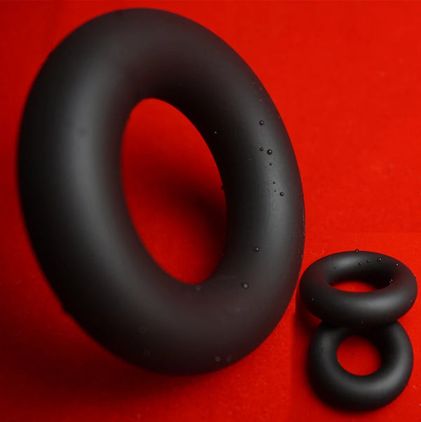 Silicone Cock Ring Scrotum Stretcher