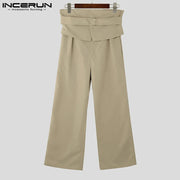 High-Waisted Casual Pants image 3