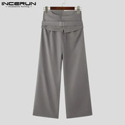 High-Waisted Casual Pants image 4