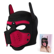 Padded Rubber Full Head Puppy Mask image 9