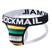 Rainbow Striped Jockstrap image 0
