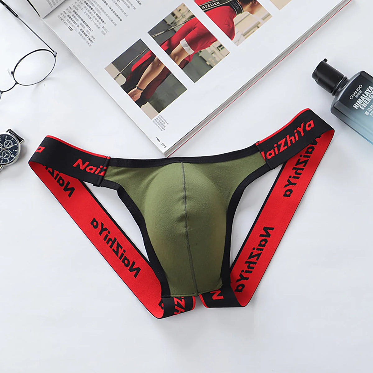 Open Back Lowwaist Jockstrap image 0