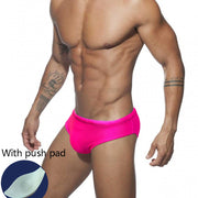 Shiny Triangle Swim Trunks image 13