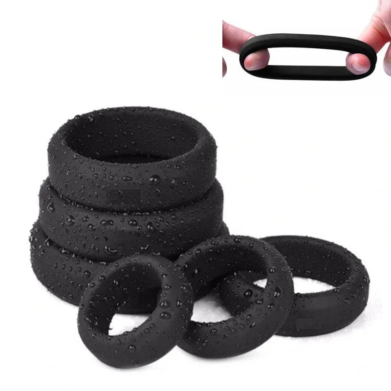 Silicone Foreskin Erection Lock Ring image 0