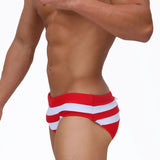 Open-Back Zipper Swim Briefs image 2