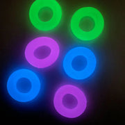 Luminous Delay Control Cock Rings Set image 15