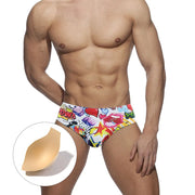 Cartoon Pad Swim Briefs image 15