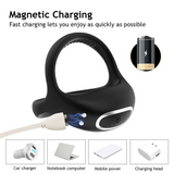 10-Mode Vibrating Silicone Penis Ring image 4