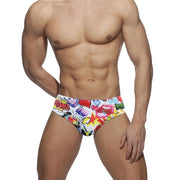 Cartoon Pad Swim Briefs image 14