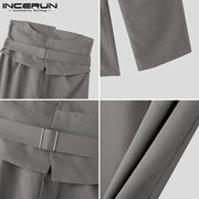 High-Waisted Casual Pants image 11