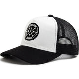 "Enjoy Life" Patch Mesh Snapback Cap image 2