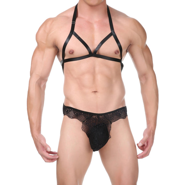 Lace Bodysuit Crossdresser Teddy