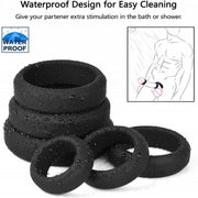 Silicone Foreskin Erection Lock Ring image 3