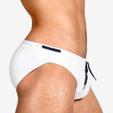 Low-Rise Solid Swim Briefs image 13
