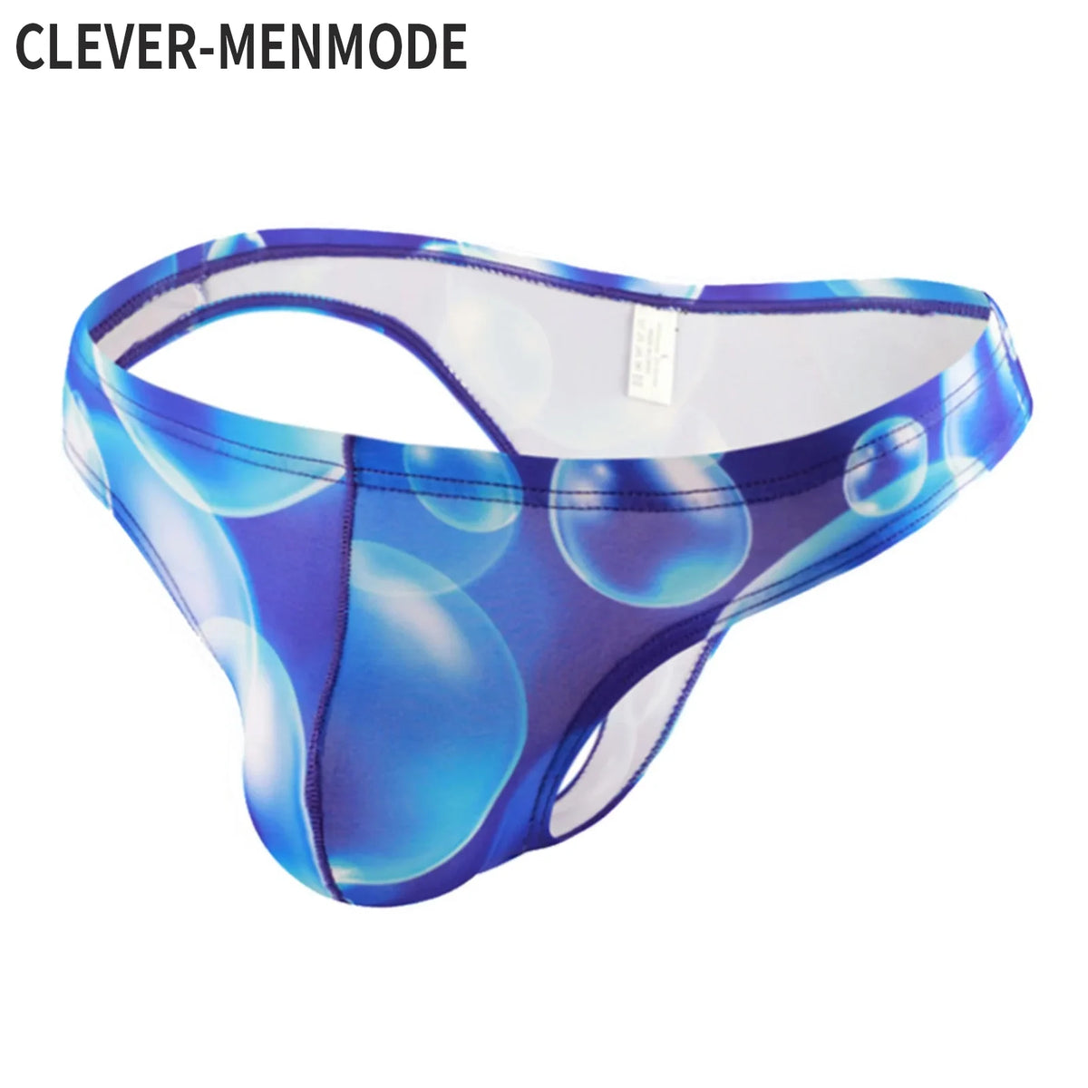 Bubble Print Low-Rise Thong image 0