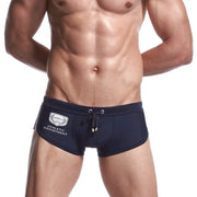 Low-Rise Square-Cut Mens Shorts image 3