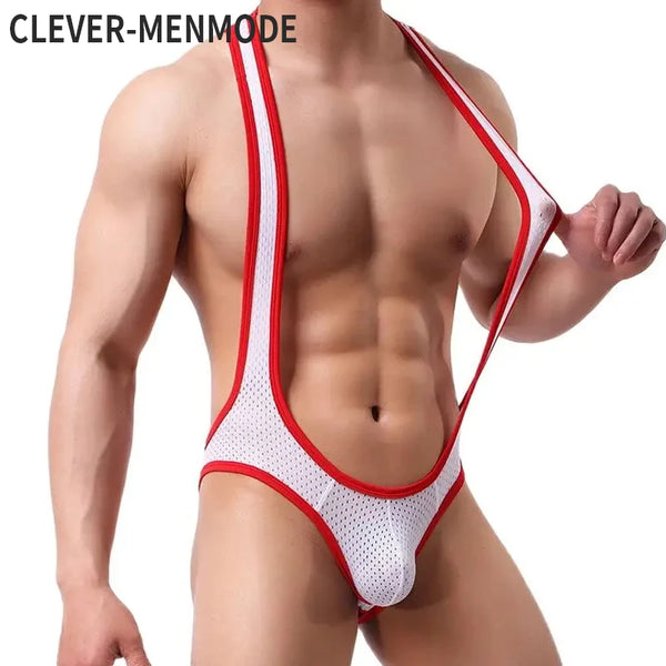 Men’s Mesh Wrestling Singlet