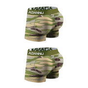Camouflage Mesh Boxer Shorts with Cushion image 23