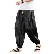 Silk Wide Leg Casual Trousers image 5