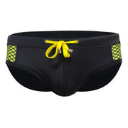 Men's Low-Rise Dot Print Swim Briefs image 9