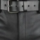 Edgy Faux Leather Club Shorts image 4