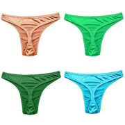 Sexy Low-Rise Satin G-Strings for Men image 2