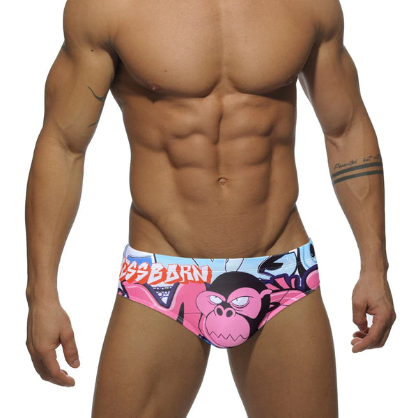 Quick-Dry Padded Swim Briefs