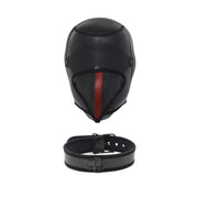 Leather Eagle Beak Hood Mask image 4