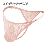Sexy Lace Buckle G-String Underwear image 6