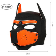 Unisex Latex Full Face Puppy Hood image 11