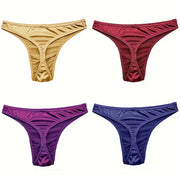 Sexy Low-Rise Satin G-Strings for Men image 0