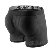Sexy Padded Mesh Boxer Shorts image 3