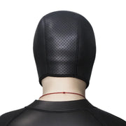 Leather Eagle Beak Hood Mask image 3