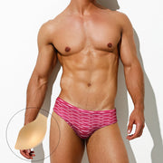 Quick-Dry Padded Swim Briefs image 19